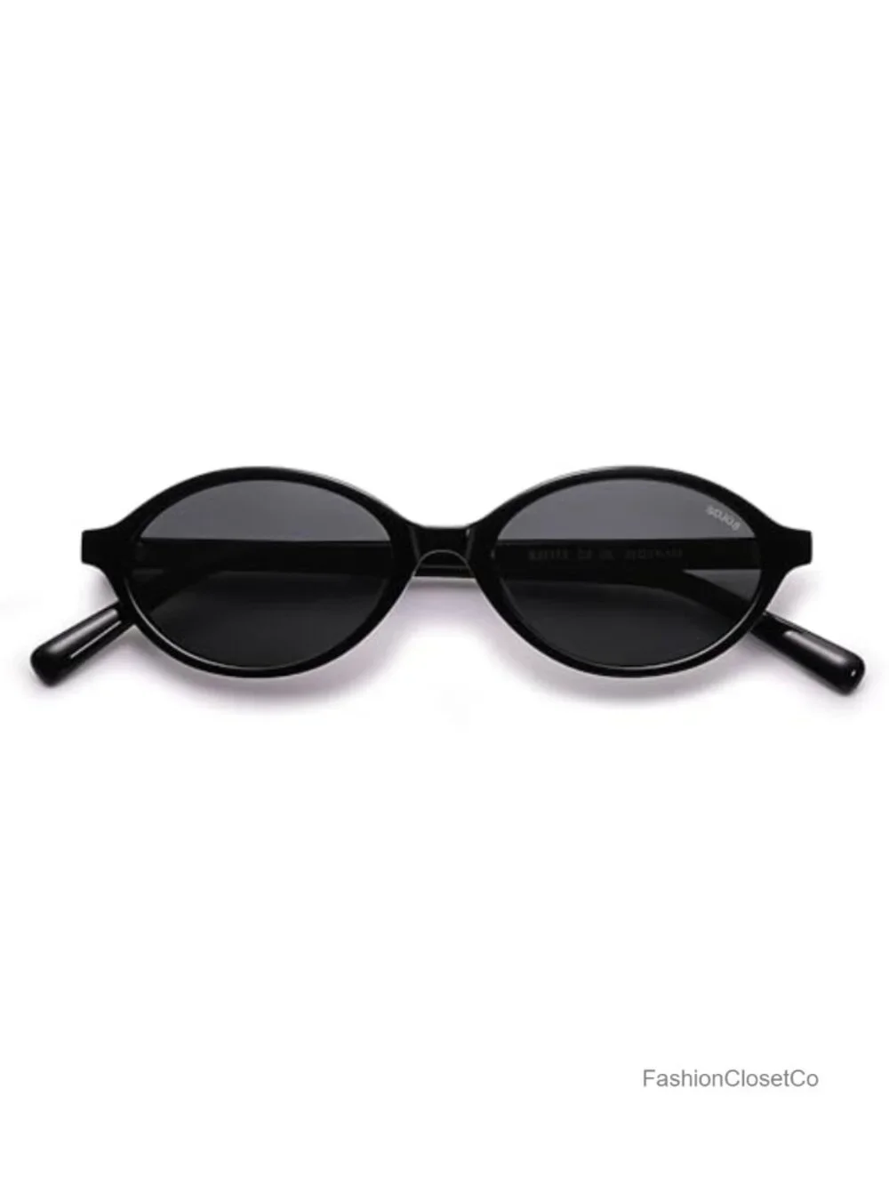 Handmade Acetate Polarized Oval Sunglasses Narrow Face Retro Y2K Lightweight